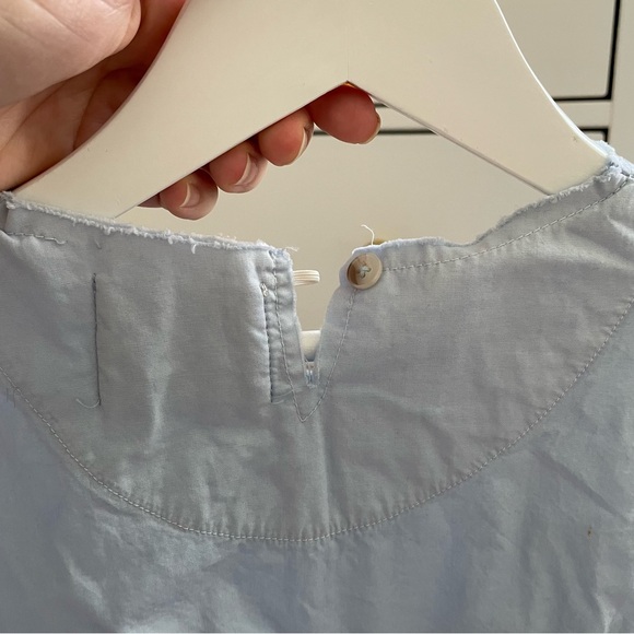 boy + girl Light Blue Top Size 8 - Picture 3 of 5